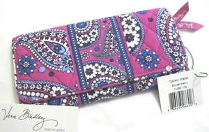 Vera Bradley BOYSENBERRY Gallery WALLET CLUTCH Trifold 4 PURSE Tote BACKPACK NWT - Picture 1 of 5