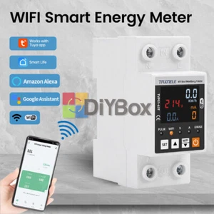 AC85~300V 63A Tuya WIFI Intelligent Control 1-Phase Power Protector 50/60hz - - Picture 1 of 10