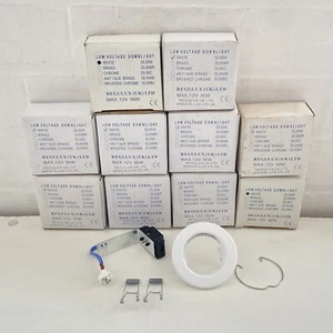 10 X WEISS DOWNLIGHT RESTPOSTENSTRAHLER DECKE 12V 50W - Bild 1 von 7