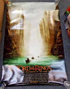 Herr der Ringe Gemeinschaft des Rings 27x40 doppelseitiges Filmposter - A - Bild 1 von 1