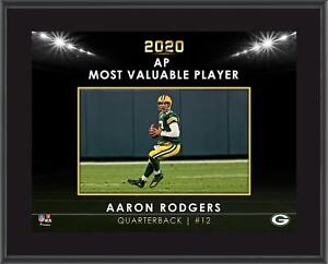 Aaron Rodgers Green Bay Packers 2020 Most Valuable Player 10.5