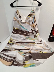 Antonio Melanie Kleid Rock, Polyester, gefüttert, mehrfarbig, W Größe 14, Neu mit Etikett - Bild 1 von 6