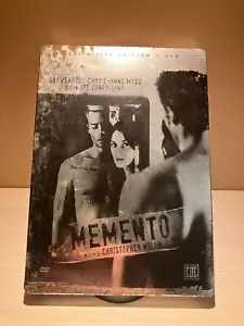 MEMENTO STEELBOOK 2 DVD - COMPLETO -DVD OTTIME CONDIZIONI - CHRISTOPHER NOLAN - Foto 1 di 3
