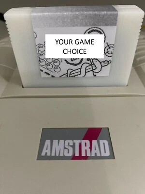 Cartuccia + Custodia Personalizzata - Servizio Lampeggiante Amstrad CPC 6128 646 più GX4000 - Immagine 1 di 2