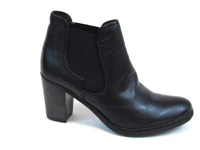 Miz Mooz Roseanne Dress Ankle Boot (Women's) - Black - Sz 8 M - Image 1 of 4