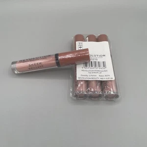 Confezione da 3 - Lucidalabbra Revolution Beauty Sheer Brilliant - Misbehaving 102 - Foto 1 di 5