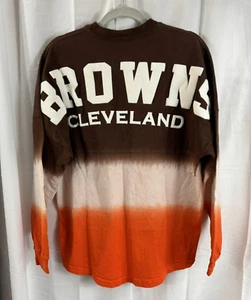 Cleveland Browns Spirit Jersey NFL Pro Line Fanatics Fan Football Ombré Small - Picture 1 of 9