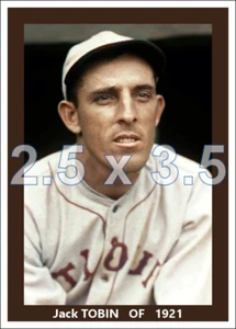Jack Tobin - 1921 St. Louis Browns - Größe wählbar - colorierter Druck - Bild 1 von 3