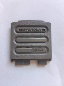 NEW Motorola OEM SRX2200 Radio Speaker Grille Back Housing Case Cover BRN - Zdjęcie 1 z 2
