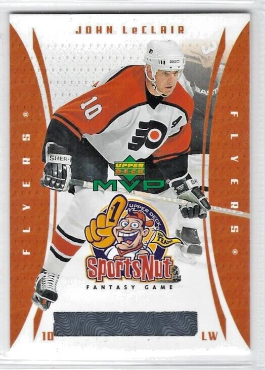 2003-04 Upper Deck MVP Sportsnut Fantasy Game #SN66 John LeClair (unscratched) - Image 1 of 1