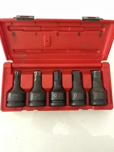Sunex Tools 4507 3/4" Drive 5 Piece Metric Hex Impact Set - Bild 1 von 4