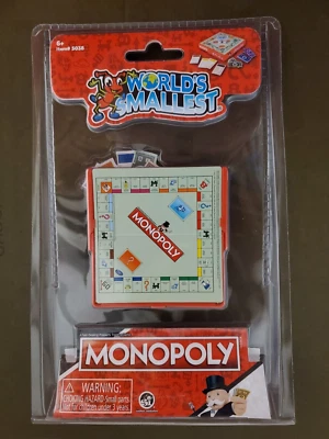 MONOPOLY: Juego de Mesa Más Pequeño del Mundo - Completo Raro Coleccionable / Hasbro 2023 Foto 1 de 4