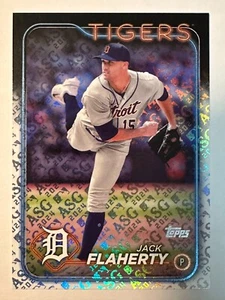 Jack Flaherty All-Star Game Logo HOLO Foil 2024 Topps ASG SP Detroit Tigers - Picture 1 of 2