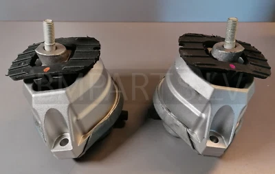 NEW GENUINE BMW E60 E61 & LCI E63 LCI M57N ENGINE MOUNT PAIR 6774619 & 6774620 - Image 1 of 4