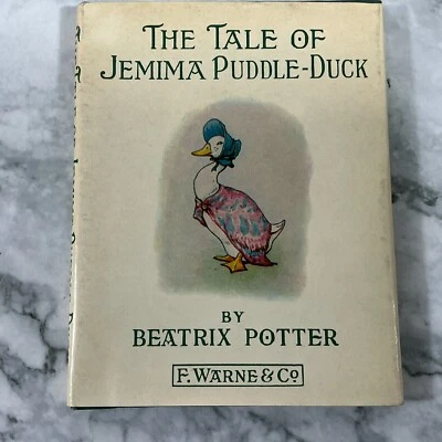 The Tale of Jemima Puddle Duck by Beatrix Potter 1936 Foto 1 de 4