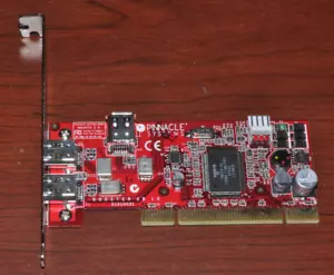 Pinnacle Systems Booster 2 B PCI Firewire Card IEEE 1394 3 Ports - Picture 1 of 3