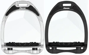 Flex On Flex-On Aluminium Shock Absorbing Ultra Grip Incline Adults Stirrups - Picture 1 of 5