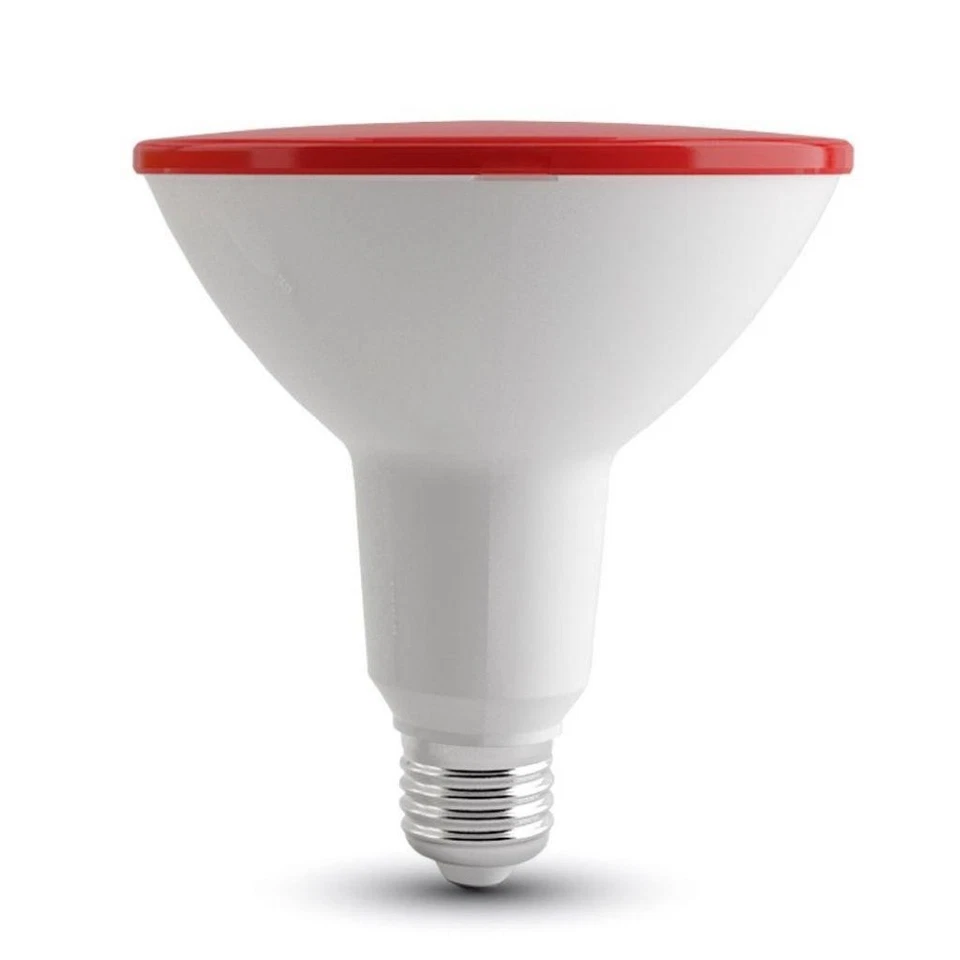 V-TAC LAMPADINA LED PAR38 15W E27 ROSSO IP65