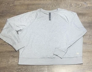 Vuori Women's Halo Crew Long Sleeve Pull Over Sweatshirt (VW241) Grey - Size XL - Picture 1 of 6
