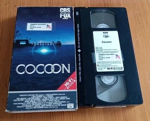 Cocoon (1986 VHS CBS FOX TESTED) Original Release Ron Howard Wilford Brimley - Foto 1 di 3