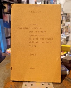 Istituto Agostino Gemelli per lo studio sperimentale dell'informazione visiva - Picture 1 of 5