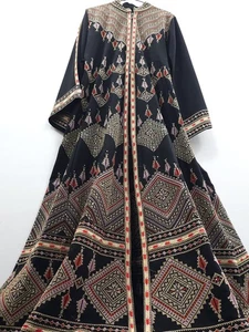 Palestinian, Abaya, Tazreeze, wedding, Eid Dress, Middle East, celebrations - Picture 1 of 8