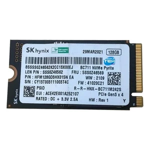 SK Hynix BC711 SSD M.2 2242 128GB PCIe NVMe Refurbished - Picture 1 of 6