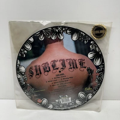 Sublime Self Titled Picture Disc Limited Edition Erika Records - Image 1 of 3