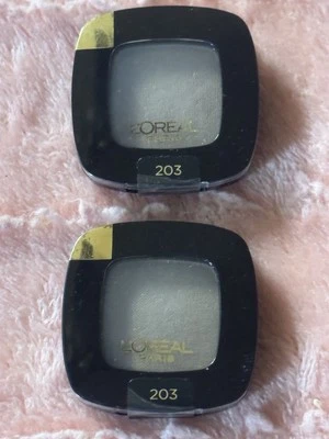 LOT OF 2 ~ LOREAL COLOUR RICHE EYE SHADOW # 203 CAFE AU LAIT New! Sealed! - Image 1 of 4