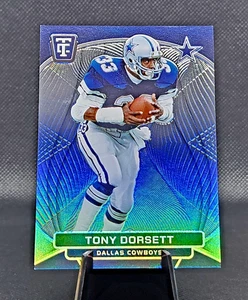 Espejo SP 2024 Panini totalmente certificado SN#/299 TONY DORSETT #186 vaqueros patio - Imagen 1 de 4
