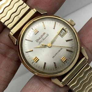 Men's Self Winding 30J Bulova wristwatch ~ RUNS STRONG!!! KEEPS ACCURATE TIME!!! - Picture 1 of 16