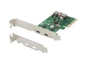 Conceptronic 2-Port USB 3.2 GEN 2 Type-C PCIE - Bild 1 von 2