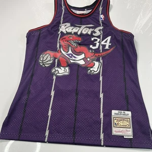 Mitchell & Ness Mens Sz L NBA Toronto Raptors Swingman Jersey Charles Oakley 34 - Picture 1 of 19