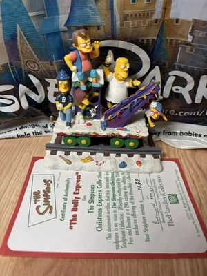 Simpsons Christmas Express Train "The Bully Express" #10 Hamilton mit Echtheitszertifikat - Bild 1 von 4