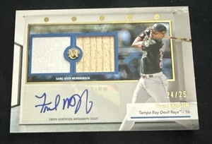 Colección Museo Fred McGriff 2024 Topps Doble Reliquia Auto/25 #SWDRA-FM HOF - Imagen 1 de 2