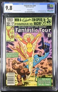 Quiosco Fantastic Four #239 CGC 9.8 • 1ª tía Petunia • Nova • Marvel 1982 - Imagen 1 de 2