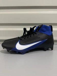 Nike Vapor Edge Pro 360 2 Black Blue Football Cleats FN7759-003 Mens Size 12.5 - Picture 1 of 7