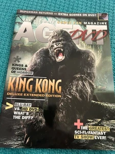 Agent DVD Magazine July 2006 King Kong Superman X-Men Eli Roth Buffy Horror - Picture 1 of 3
