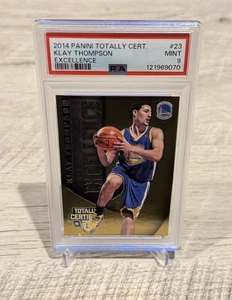 Klay Thompson Warriors 2014 Panini Totally Certified Excellence #23 /299 PSA 9 - Bild 1 von 6