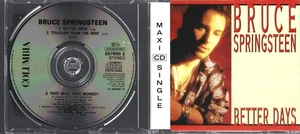 BRUCE SPRINGSTEEN - BETTER DAYS - IMPORT  CD SINGLE - UNPLAYED - Picture 1 of 1