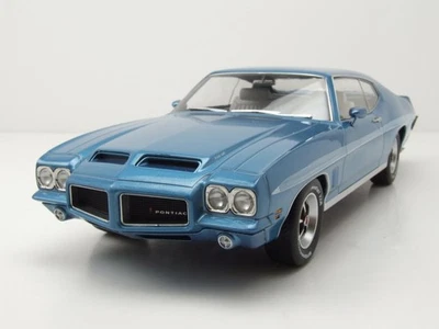 Pontiac LeMans GTO 1972 Blu Metallizzato Modellino 1:18 KK Scale - Immagine 1 di 4