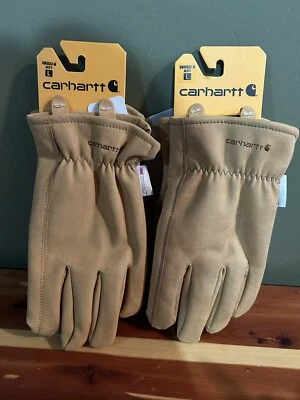 Nuevos guantes de trabajo/conductor de cuero aislado Carhartt para hombre L con etiqueta GW0552S-M Foto 1 de 4