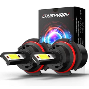 For Peterbilt 386 2006-2015 2pcs 9007 HB5 LED Headlight Bulbs High Low Beam - Bild 1 von 10