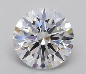 Lab Grown 1.32 Cts Round Cut E Color VVS2 Clarity IGI Certified CVD DIAMOND - Picture 1 of 12