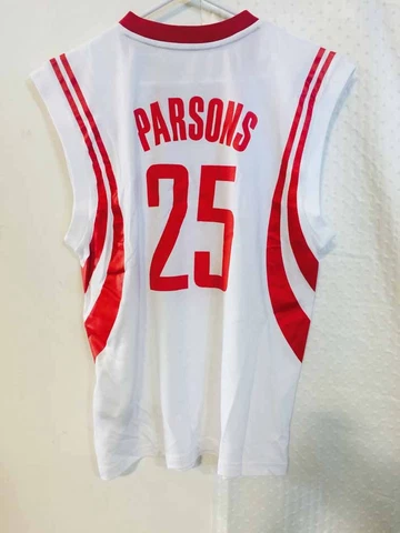 Adidas NBA Jersey Houston Rockets Chandler Parsons White sz M Cover