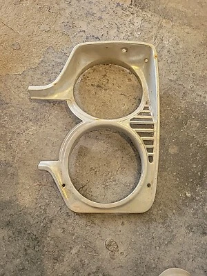 1966 PLYMOUTH FURY LH HEADLIGHT BEZEL OEM SPORT FURY I II III - Image 1 of 4