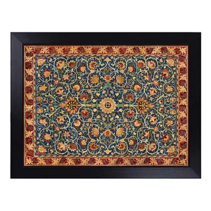Holland Park Print By William Morris Lap Tray Cushioned Bean Bag Padded Dinner - Picture 1 of 4