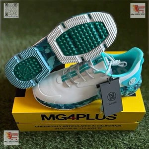 G/FORE G4 MG4+ Camo Camouflage Golfschuh Sneaker ⛳️ US 10,5 ⛳️ Teal Blau Weiß - Bild 1 von 9