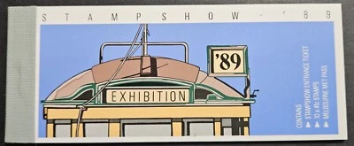 Australia - Melbourne Trams Stamp Show '89 - Souvenir booklet  -MNH (0837- 403C) - Image 1 of 4