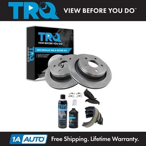 TRQ Rear Brake Pad & Rotor Kit Fits 2003-2004 Dodge Ram 1500 - Picture 1 of 12